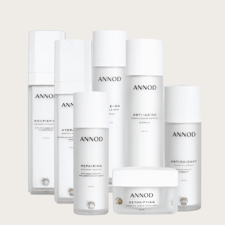 Ageless Club Start up Pack consisting of Annod's Anti Aging Product Range